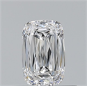 Natural Diamond 0.51 Carats, Cushion with  Cut, E Color, SI1 Clarity and Certified by GIA