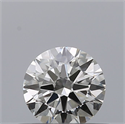 Natural Diamond 0.40 Carats, Round with Excellent Cut, H Color, VS1 Clarity and Certified by GIA