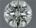 Natural Diamond 1.00 Carats, Round with Excellent Cut, L Color, VS1 Clarity and Certified by IGI