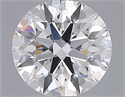 Lab Grown Diamond 1.04 Carats, Round with Ideal Cut, D Color, VVS2 Clarity and Certified by IGI