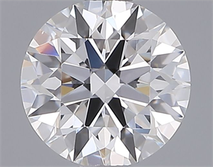 Picture of Lab Grown Diamond 1.04 Carats, Round with Ideal Cut, D Color, VVS2 Clarity and Certified by IGI