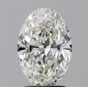 Foto Diamante Natural 2.01 quilates, Ovalado , Color H, claridad VS2 y certificado GIA de