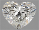 Natural Diamond 2.71 Carats, Heart with  Cut, H Color, VS2 Clarity and Certified by GIA