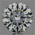 Diamante Natural 0.42 quilates, Redondo , Color I, claridad VVS2 y certificado GIA