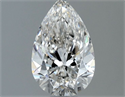 Natural Diamond 0.81 Carats, Pear with  Cut, J Color, VS1 Clarity and Certified by GIA