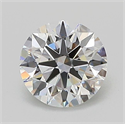 Lab Grown Diamond 1.02 Carats, Round with Ideal Cut, D Color, VVS2 Clarity and Certified by IGI