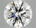 Lab Grown Diamond 6.53 Carats, Round with Excellent Cut, F Color, VS1 Clarity and Certified by IGI
