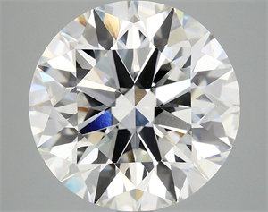Picture of Lab Grown Diamond 6.53 Carats, Round with Excellent Cut, F Color, VS1 Clarity and Certified by IGI