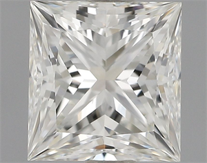 Picture of Natural Diamond 0.80 Carats, Princess with  Cut, I Color, VS2 Clarity and Certified by GIA