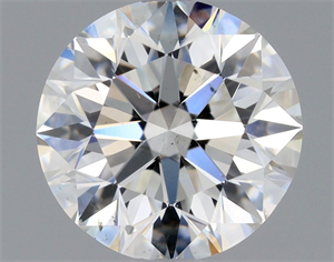 Foto Diamante Natural 0.80 quilates, Redondo , Color H, claridad SI1 y certificado GIA de