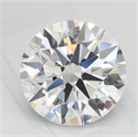 Lab Grown Diamond 1.50 Carats, Round with Excellent Cut, D Color, IF Clarity and Certified by GIA