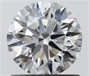 Natural Diamond 0.78 Carats, Round with Excellent Cut, G Color, VVS1 Clarity and Certified by IGI