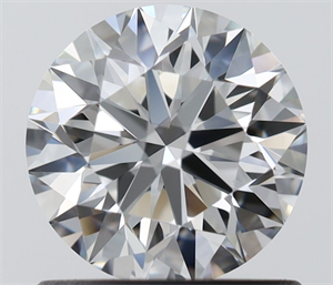 Picture of Natural Diamond 0.78 Carats, Round with Excellent Cut, G Color, VVS1 Clarity and Certified by IGI