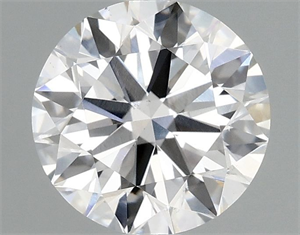 Picture of Lab Grown Diamond 1.47 Carats, Round with Ideal Cut, E Color, VS2 Clarity and Certified by IGI