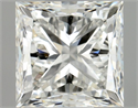 Natural Diamond 0.55 Carats, Princess with  Cut, I Color, VS2 Clarity and Certified by GIA