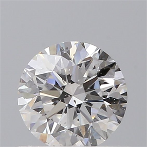 Picture of Natural Diamond 0.50 Carats, Round with Very Good Cut, E Color, SI2 Clarity and Certified by GIA