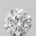 Natural Diamond 1.50 Carats, Round with Excellent Cut, D Color, SI1 Clarity and Certified by GIA
