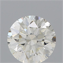 Natural Diamond 0.70 Carats, Round with Very Good Cut, J Color, SI1 Clarity and Certified by IGI