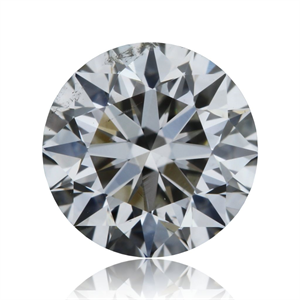 Foto Diamante Natural 0.51 quilates, Redondo , Color H, claridad SI2 y certificado GIA de