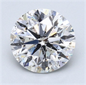 Diamante Natural 2.01 quilates, Redondo , Color D, claridad SI2 y certificado IGI