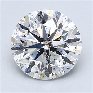 Foto Diamante Natural 2.01 quilates, Redondo , Color D, claridad SI2 y certificado IGI de