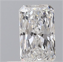 Natural Diamond 0.50 Carats, Radiant with  Cut, D Color, VS1 Clarity and Certified by GIA