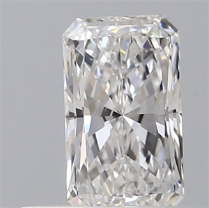 Picture of Natural Diamond 0.50 Carats, Radiant with  Cut, D Color, VS1 Clarity and Certified by GIA