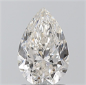 Natural Diamond 1.20 Carats, Pear with  Cut, H Color, SI1 Clarity and Certified by GIA