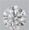 Natural Diamond 1.41 Carats, Round with Excellent Cut, J Color, SI2 Clarity and Certified by GIA
