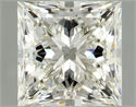 Diamante Natural 1.01 quilates, Princesa , Color J, claridad IF y certificado GIA