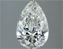 Natural Diamond 2.01 Carats, Pear with  Cut, H Color, VVS1 Clarity and Certified by IGI