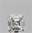 Diamante Natural 0.92 quilates, Asscher , Color I, claridad VVS1 y certificado GIA
