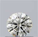 Natural Diamond 0.50 Carats, Round with Excellent Cut, M Color, SI1 Clarity and Certified by GIA