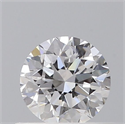 Diamante Natural 0.45 quilates, Redondo , Color D, claridad VS2 y certificado GIA