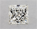 Natural Diamond 1.80 Carats, Princess with  Cut, H Color, I1 Clarity and Certified by GIA