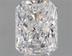 Picture of Natural Diamond 0.80 Carats, Radiant with  Cut, D Color, VS1 Clarity and Certified by GIA