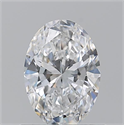Diamante Natural 0.77 quilates, Ovalado , Color E, claridad VVS2 y certificado GIA