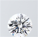 Lab Grown Diamond 1.50 Carats, Round with Ideal Cut, D Color, VVS2 Clarity and Certified by IGI