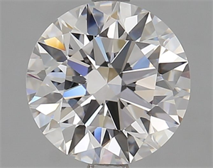 Picture of Lab Grown Diamond 2.29 Carats, Round with Excellent Cut, D Color, VVS1 Clarity and Certified by GIA