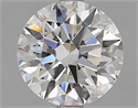 Lab Grown Diamond 2.29 Carats, Round with Excellent Cut, D Color, VVS1 Clarity and Certified by GIA