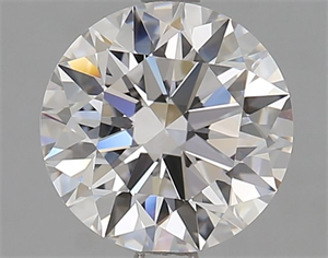 Picture of Lab Grown Diamond 2.29 Carats, Round with Excellent Cut, D Color, VVS1 Clarity and Certified by GIA