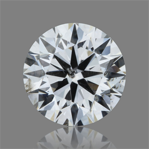 Picture of Natural Diamond 0.50 Carats, Round with Very Good Cut, G Color, I1 Clarity and Certified by GIA