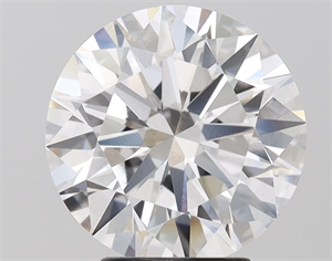 Picture of Lab Grown Diamond 4.99 Carats, Round with Ideal Cut, F Color, VVS2 Clarity and Certified by IGI