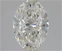 Natural Diamond 1.50 Carats, Oval with  Cut, I Color, VS1 Clarity and Certified by GIA