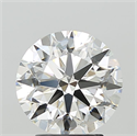 Lab Grown Diamond 3.02 Carats, Round with Ideal Cut, F Color, VVS2 Clarity and Certified by IGI