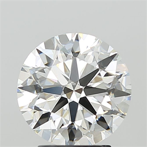 Picture of Lab Grown Diamond 3.02 Carats, Round with Ideal Cut, F Color, VVS2 Clarity and Certified by IGI