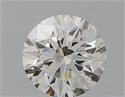Diamante Natural 0.40 quilates, Redondo , Color I, claridad VVS1 y certificado GIA