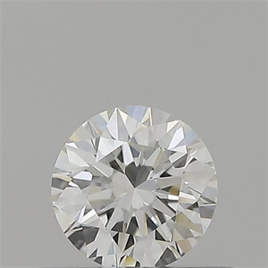 Foto Diamante Natural 0.41 quilates, Redondo , Color H, claridad VS1 y certificado GIA de