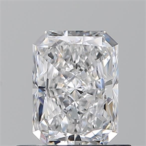 Picture of Natural Diamond 0.70 Carats, Radiant with  Cut, D Color, VS2 Clarity and Certified by GIA