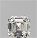 Diamante Natural 1.20 quilates, Asscher , Color K, claridad VS2 y certificado GIA
